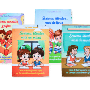 Set caiete de lucru „Scrierea literelor”